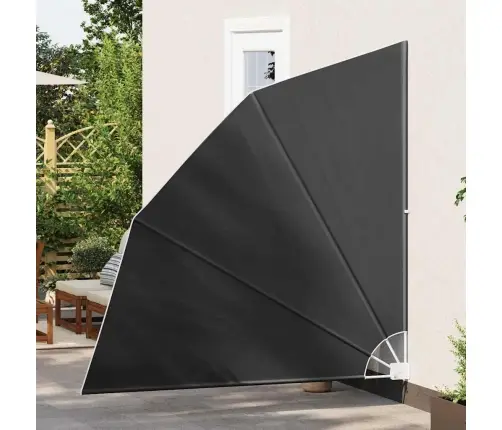 Balkona Privātuma Ekrāns Antracīts 210 X 210 Cm Audums Vidaxl