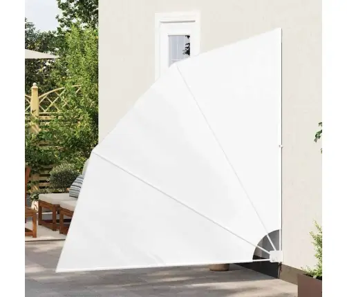 Balkona Privātuma Ekrāns Balts 210 X 210 Cm Audums Vidaxl