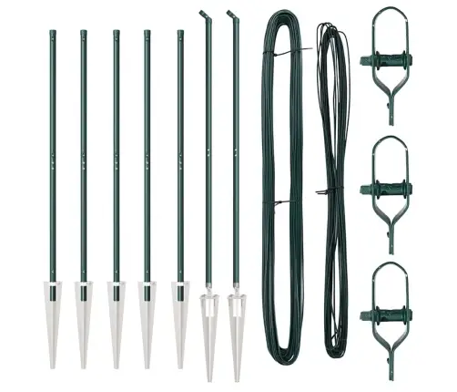 Aiapost 7 Pcs Roheline Teras