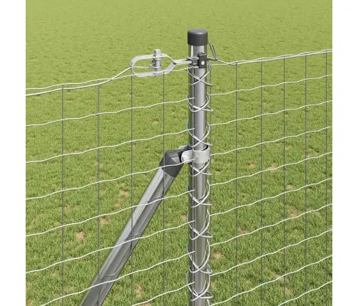 Žoga Stabi 13 Pcs Sudraba Ø32Mm 160 Cm Cinkots Tērauds Vidaxl