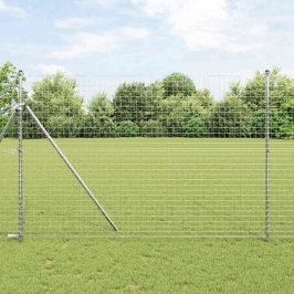 Euro Tvora Sidabro 1.5 X 10 M Karštai Cinkuotas Geležis