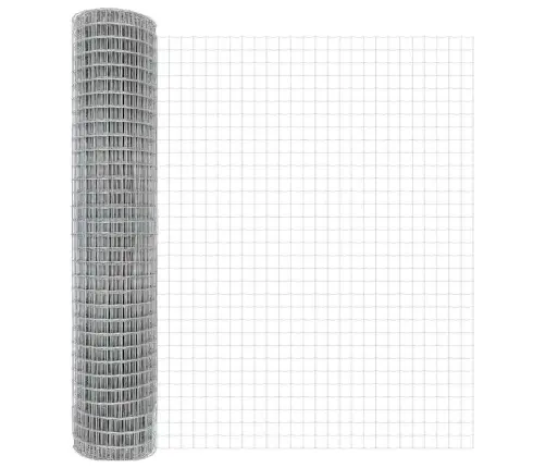 Eiro Žogs 1.5X10 M Cinkots Tērauds Vidaxl