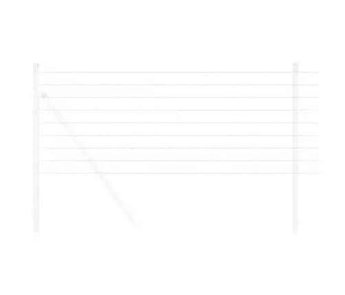 Eiro Žogs 0.6X10 M Cinkots Tērauds Vidaxl