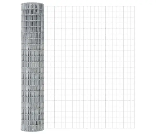 Eiropas Žogs 1.5X10 M Cinkots Tērauds Vidaxl