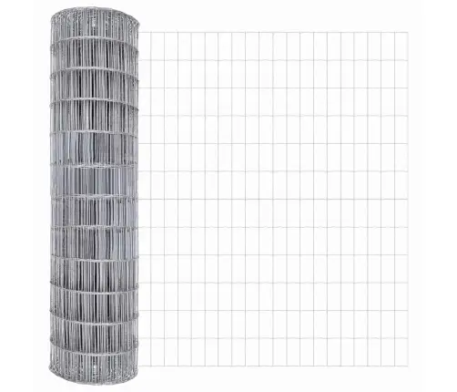 Eiropas Žogs 1.5X10 M Cinkots Tērauds Vidaxl