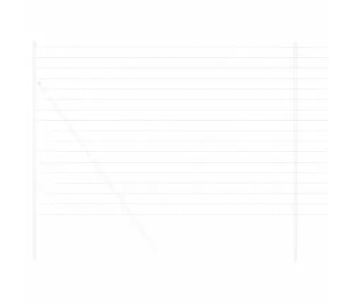 Eiropas Žogs 1.5X10 M Cinkots Tērauds Vidaxl