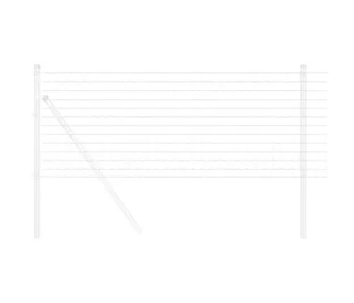 Euroopa Aed 0,6 X 25 M Pvc-Kaetud Raud