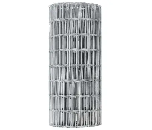 Euroopa Aed Hõbedane 0.6 X 25 M Kuumtsinkitud Raud