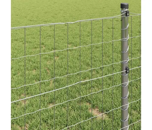 Eiropas Žogs 1X25 M Cinkots Tērauds Vidaxl