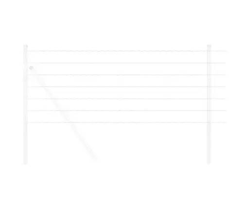 Euroopa Aed 0,8 X 25 M Pvc-Kaetud Raud