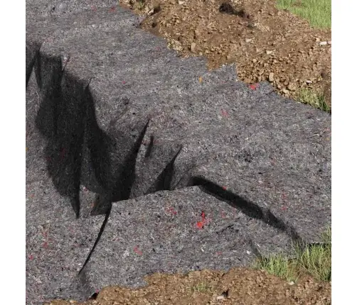 Dārza Plēve 1000 G/㎡ 1X10 M Vidaxl