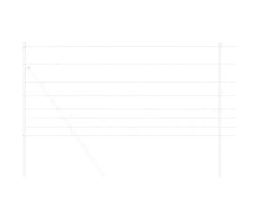 Lauka Žogs 1X10 M Cinkots Tērauds Vidaxl