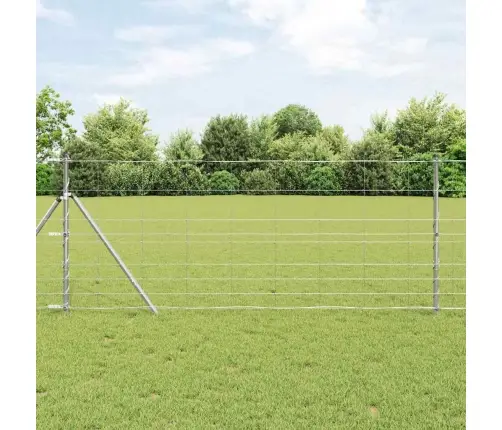 Lauku Žogs 1X25 M Cinkots Tērauds Vidaxl