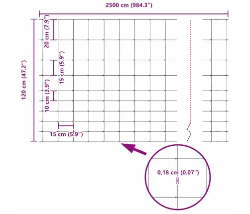 Karjamaa-Aed Hõbedane 25 X 1,2 M Tsingitud Teras