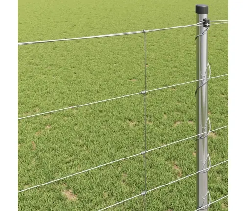 Lauka Žogs 1.2X25 M Cinkots Tērauds Vidaxl