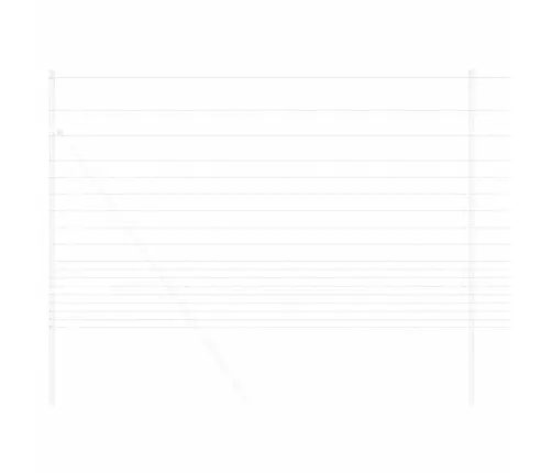 Lauka Žogs 1.5X25 M Cinkots Tērauds Vidaxl