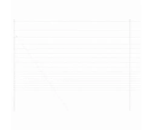 Lauku Žogs 1.5X25 M Cinkots Tērauds Vidaxl