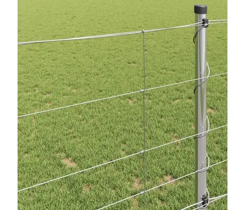 Lauku Žogs 1X50 M Cinkots Tērauds Vidaxl