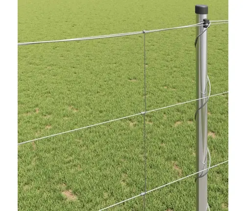 Lauka Žogs 1.2X50 M Cinkots Tērauds Vidaxl