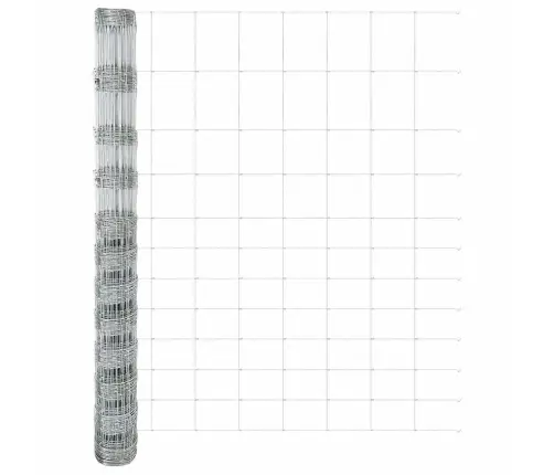 Ganyklų Tvora Sidabro 50 X 1.4 M Galvanizuotas Plienas