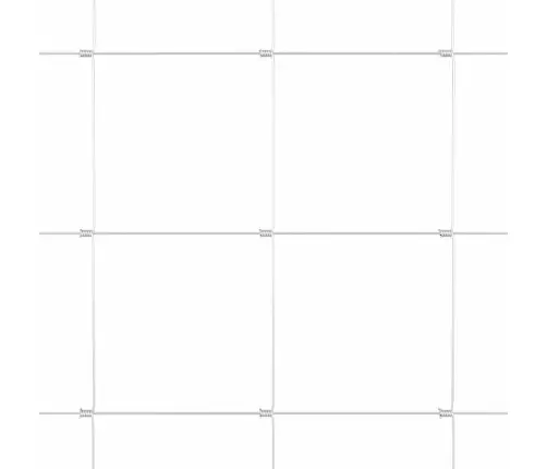 Lauku Žogs 1.5X50 M Cinkota Tērauda Vidaxl