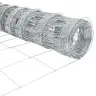 Lauku Žogs 1.5X50 M Cinkota Tērauda Vidaxl