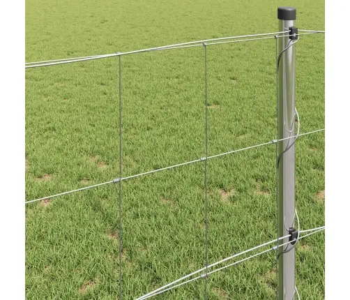 Ganyklų Tvora Sidabro 100 X 0.8 M Galvanizuotas Plienas