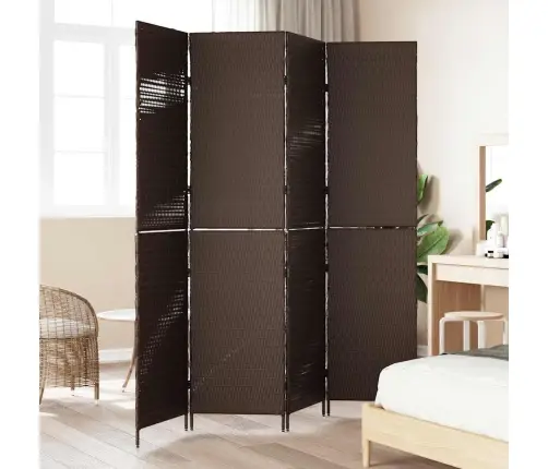 Kambario Pertvara Ruda 195 X 180 Cm Poliratanas