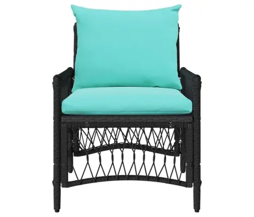 Aia Tool Padjaga Must 73 X 61 X 77 Cm Polürotang