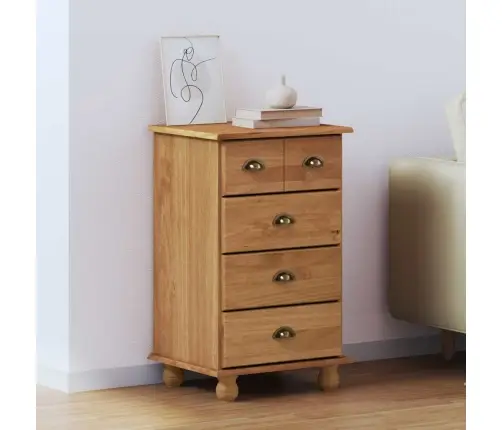 Kummut Sahtliga Askim Pruun 45,8 X 40 X 79 Cm Tahke Mänd