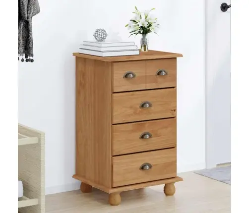 Kummut Sahtliga Askim Pruun 45,8 X 40 X 79 Cm Tahke Mänd