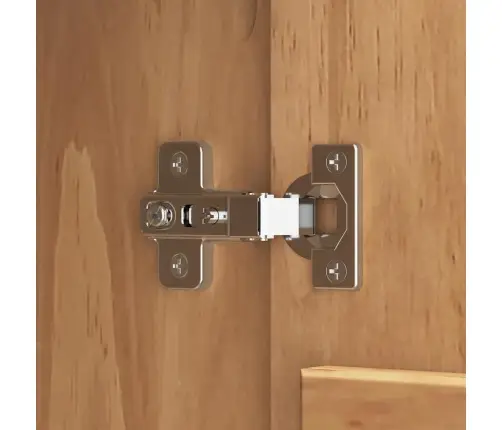 Kabalas Su Stalčių Askim Ruda 133.5 X 40 X 79 Cm Pušies Masyvas