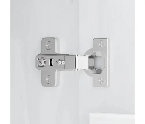 Sidebords 'Askim'balts 133.5X40X78.5 Cm Masīvkoks Priedes Vidaxl