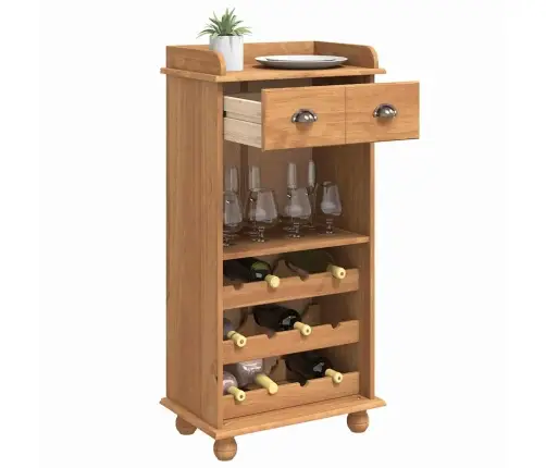 Veinikaapp Askim Kaskemesi Vaha 57 X 37 X 114 Cm Tahke Mänd