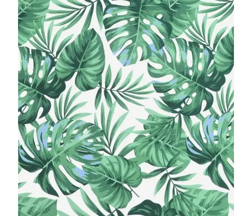 Sodo Suoliuko Pagalvėlė, 180X50X7cm Audinys, Su Lapais