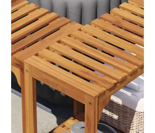 Mullivanni Ümbrus Pruun 255 X 255 X 55,5 Cm Tugev Akatsiapuu