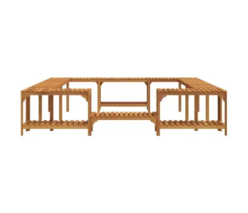 Mullivanni Ümbrus Pruun 255 X 255 X 55,5 Cm Tugev Akatsiapuu