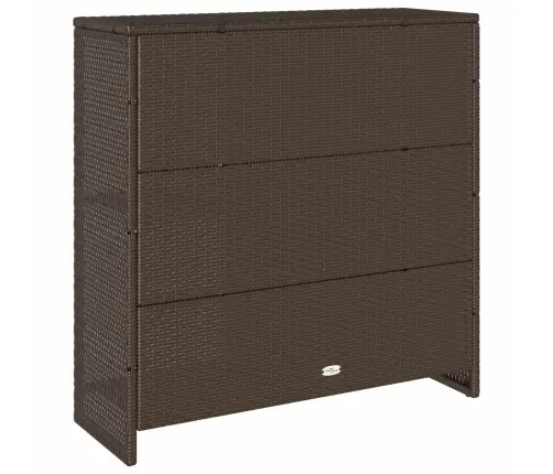 Skapītis Ar Uzglabāšanu Brūna 100 X 36 X 102 Cm Rotangpalma Vidaxl
