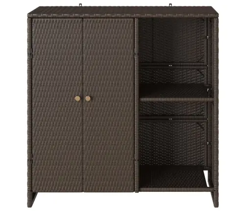 Skapītis Ar Uzglabāšanu Brūna 100 X 36 X 102 Cm Rotangpalma Vidaxl