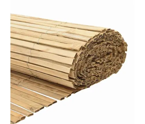 Bambusa Žogs Brūna 600 X 180 Cm Bambuss Vidaxl