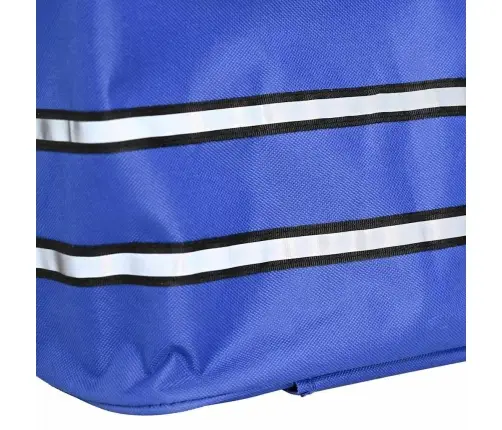 Iepirkumu Ratiņi Ar Riteņiem Un Regulējamu Rokturi Zili 40 L Vidaxl