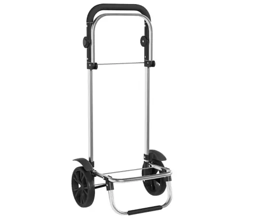 Iepirkumu Ratiņi Ar Riteņiem Un Regulējamu Rokturi Zili 40 L Vidaxl