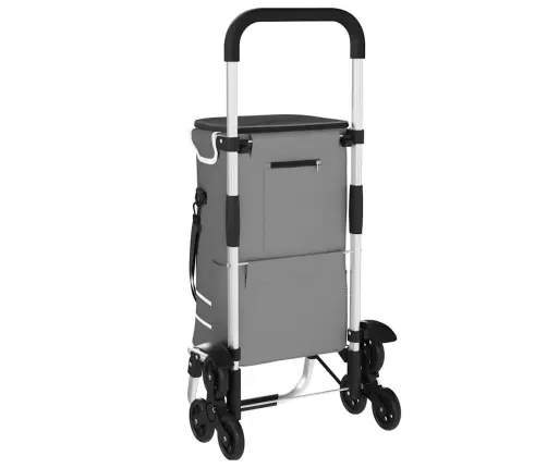 Ostukäru Hall 47 X 39 X 100,5 Cm Oxfordi Kangas