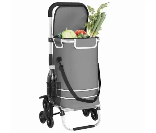 Ostukäru Hall 47 X 39 X 100,5 Cm Oxfordi Kangas