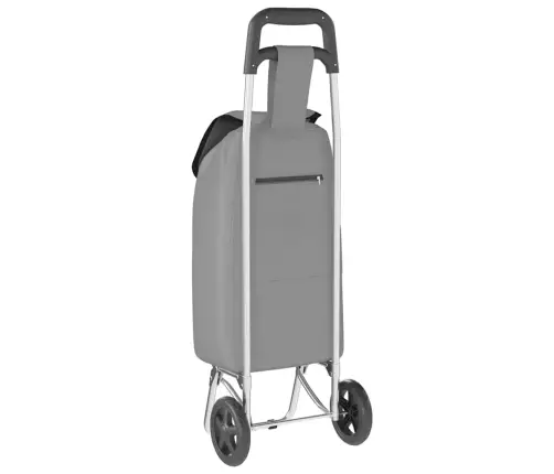 Iepirkumu Ratiņš Ar Riteņiem Pelēks 35 L Vidaxl