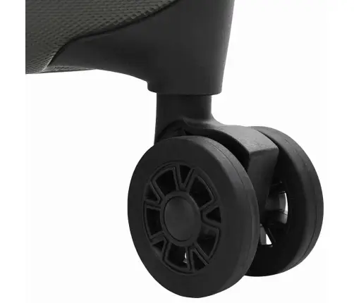 Koferis Ar Slēdzeni Tumši Pelēka 50 X 30 X 76 Cm Abs Plastmasa Vidaxl