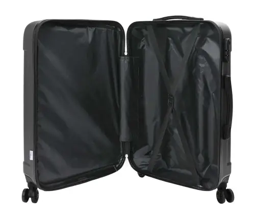 Lagaminas 3 Pcs Tamsiai Pilka 50 X 31 X 78 Cm Abs Plastikas