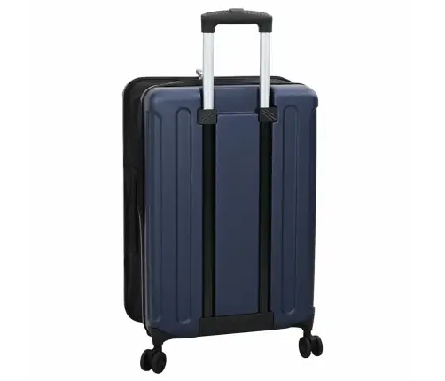 Lagaminas Su Užraktu Tamsi Mėlyna 43 X 27 X 66 Cm Abs Plastikas