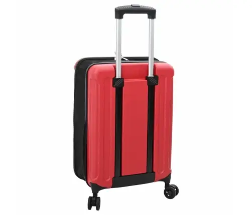 Koferis Ar Slēdzeni Sarkana 34 X 23 X 55.5 Cm Abs Plastmasa Vidaxl