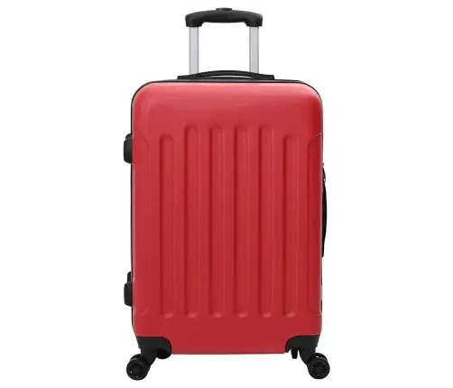 Lagaminas 3 Pcs Raudona 50 X 31 X 78 Cm Abs Plastikas